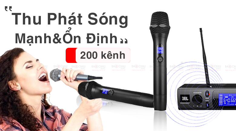 Micro JBL VM300 thiết kế cuốn hút, mới mẻ