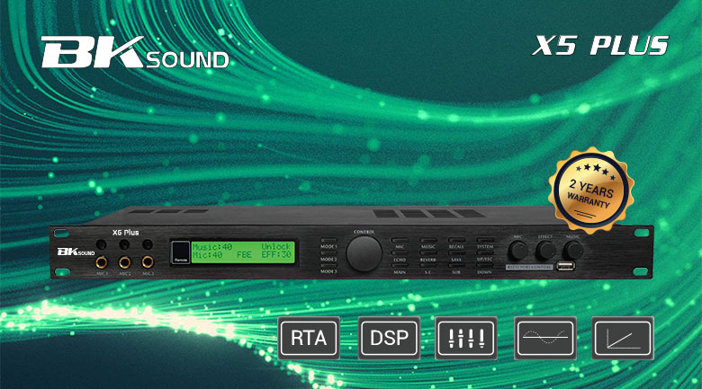 Vang số Bksound X5 plus mảnh ghép hoàn hảo cho dàn karaoke
