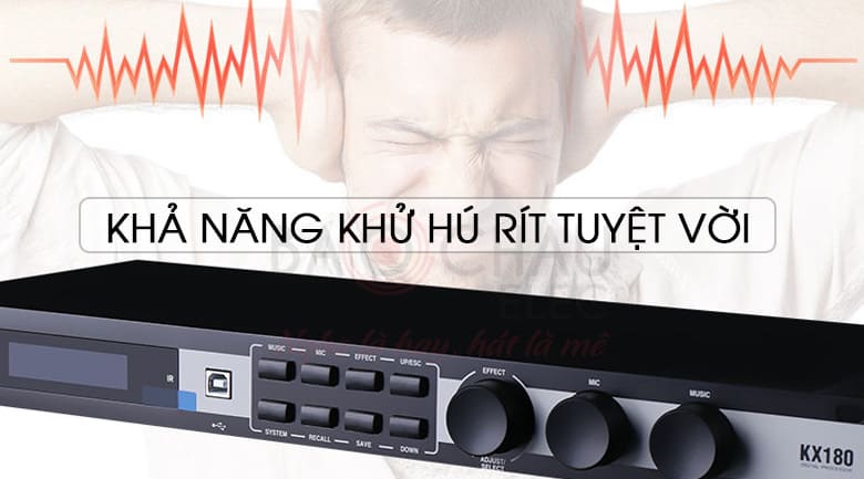 Mixer JBL KX180 Ba Sao khả năng chống h&uacute; r&iacute;t hiệu quả