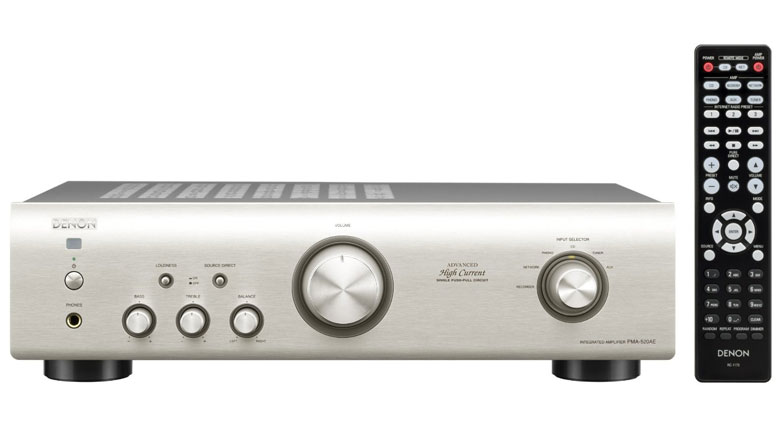 Amply Denon PMA 520AE nhỏ gọn, sang trọng