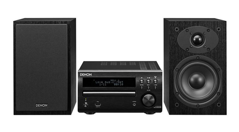 Dàn âm thanh mini Denon D-M40 cho âm thanh trung thực tại phòng làm việc, phòng ngủ và bất cứ phòng cá nhân nào khác