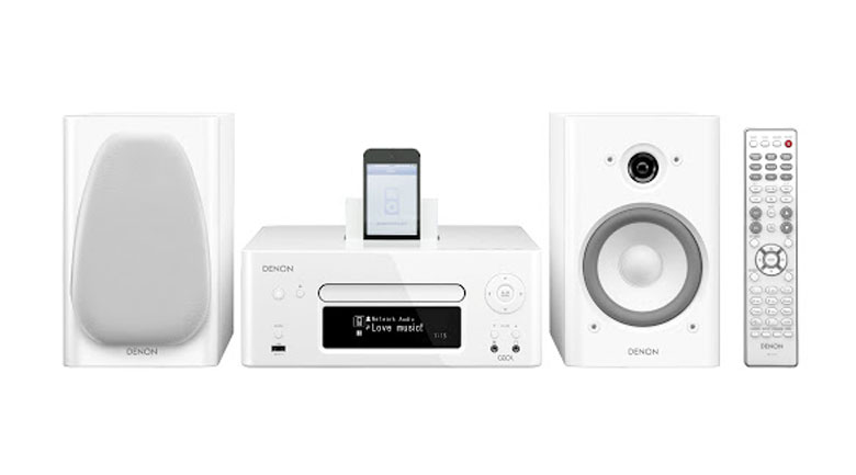 Dàn âm thanh mini Denon D-N8 chơi tốt và trình diễn ấn tượng trong một không gian phù hợp như phòng ngủ, phòng làm việc, phòng ăn