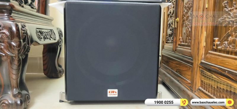 Lắp đặt dàn karaoke trị giá gần 30 triệu cho anh Sơn tại Long Biên (BIK BS 999X, Bksound X5 plus, APP MZ-66,  BKSound SW512-B…)