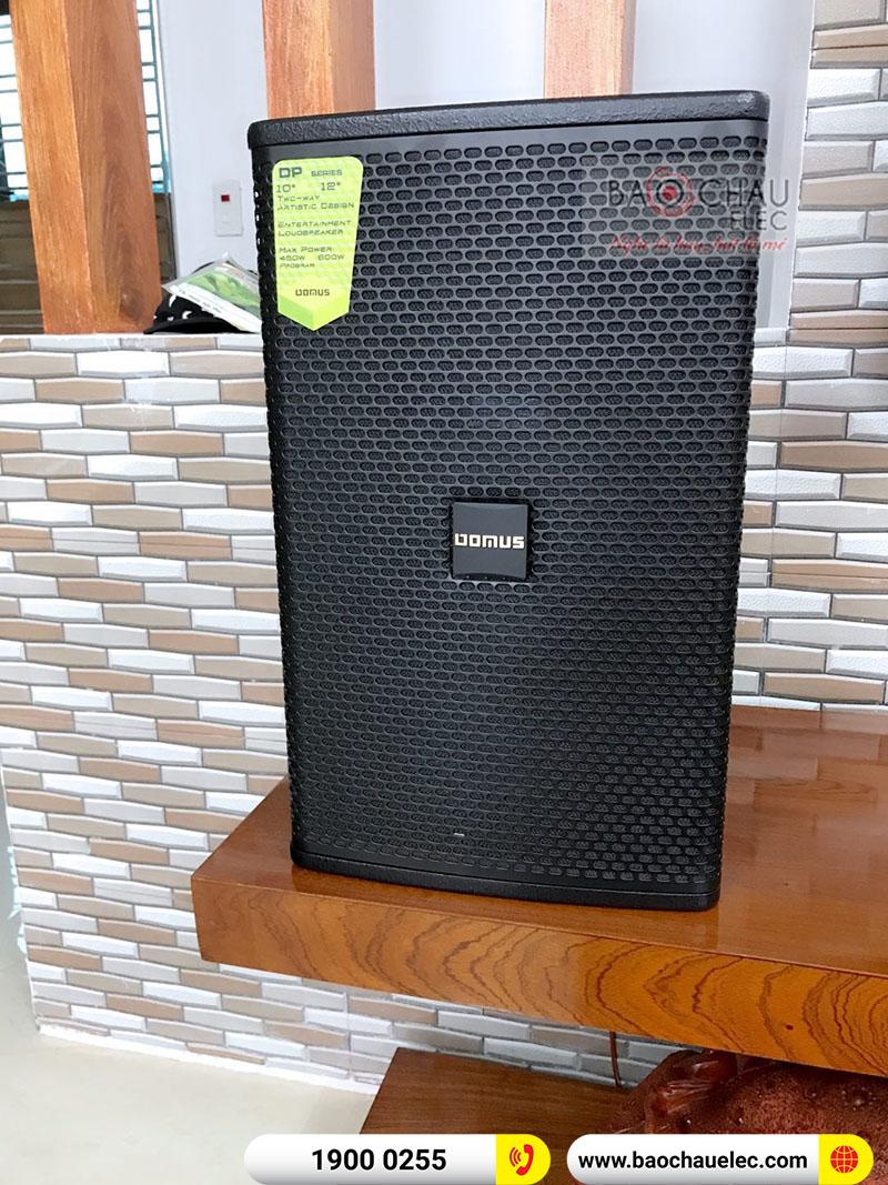 Lắp đặt dàn karaoke trị giá hơn 30 triệu cho anh Triều tại Thái Bình (Domus DP 6100, BIK BPR-5600, BIK VM 420A…)