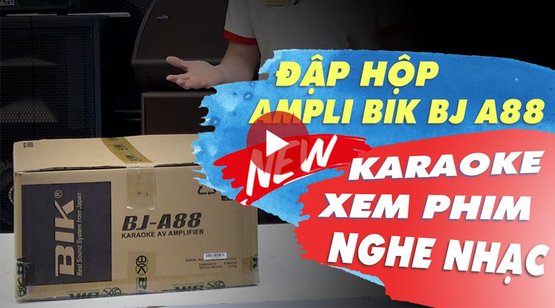 Amply karaoke AV BIK BJ-A88 (2020)