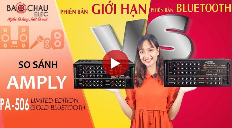 Amply Jarguar Suhyoung PA-506 Gold Bluetooth