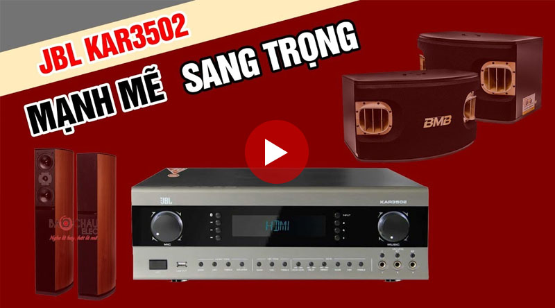 Amply karaoke JBL KAR3502
