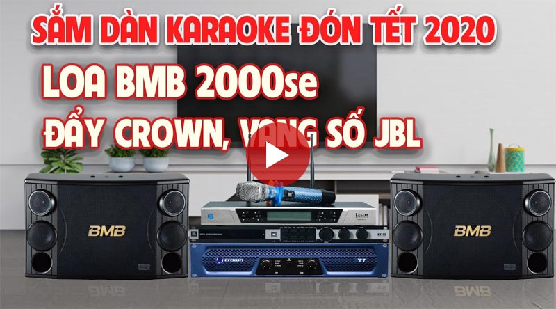 Bộ d&agrave;n sử dụng cục đẩy c&ocirc;ng suất Crown T7