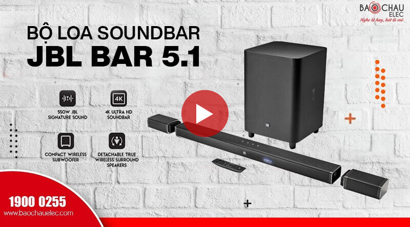 bộ loa soundbar jbl bar 5.1