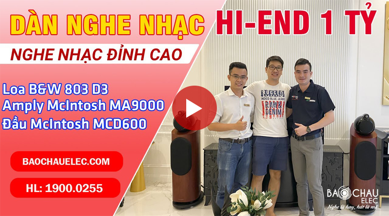 Dàn nghe nhạc của gia đình anh Cường