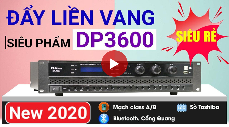 Đẩy liền vang DP3600