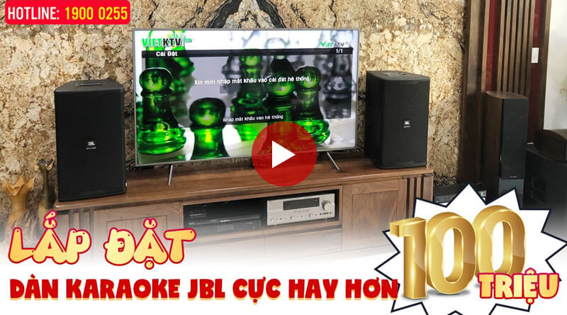 Lắp đặt dàn karaoke gia đình anh Thanh tại Hà Nội