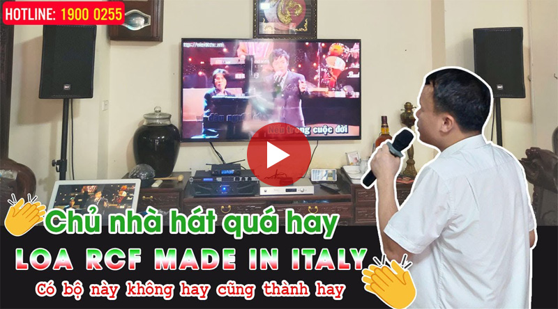 Lắp đặt dàn karaoke gia đình anh Sáng tại Hà Nội