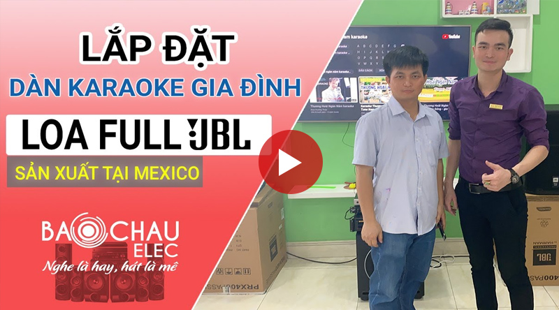 Lắp đặt Loa JBL PRX 412M