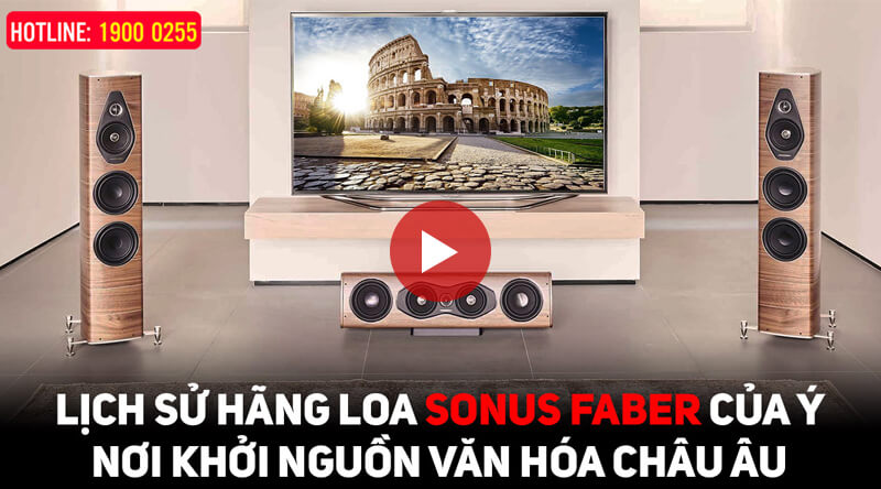 lịch sử h&atilde;ng loa sonus faber của &yacute;