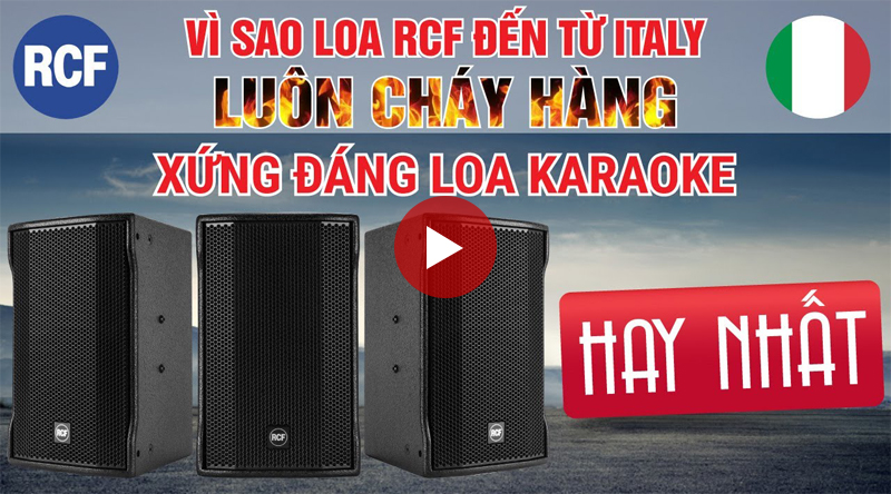 Loa RCF C-Max 4112 v&agrave; C-Max 4110 đến từ ITALY v&igrave; sao lu&ocirc;n ch&aacute;y h&agrave;ng ???
