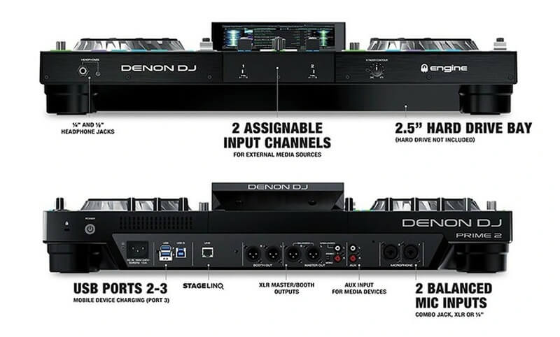 B&agrave;n DJ Denon Prime 2