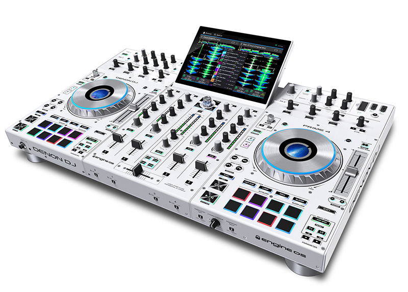 B&agrave;n DJ Denon Prime 4 WHITE