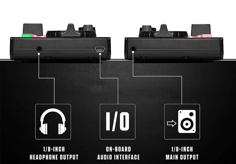Bàn DJ di động Numark DJ2GO2 Touch