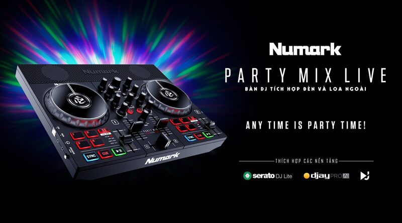 B&agrave;n DJ Numark Party Mix Live