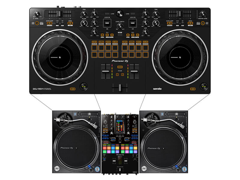 B&agrave;n DJ Pioneer DDJ-REV1