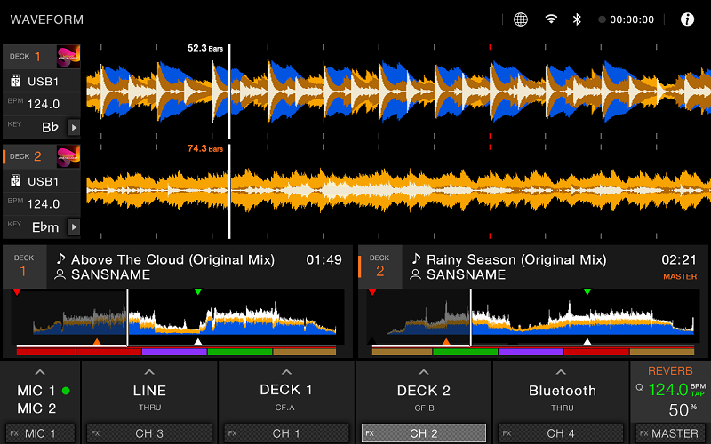 Bàn DJ Pioneer XDJ OPUS-QUAD