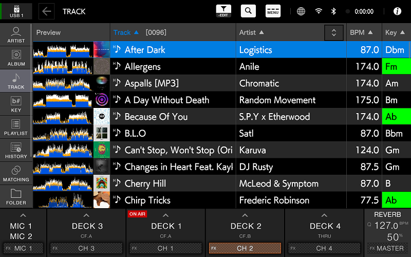 Bàn DJ Pioneer XDJ OPUS-QUAD