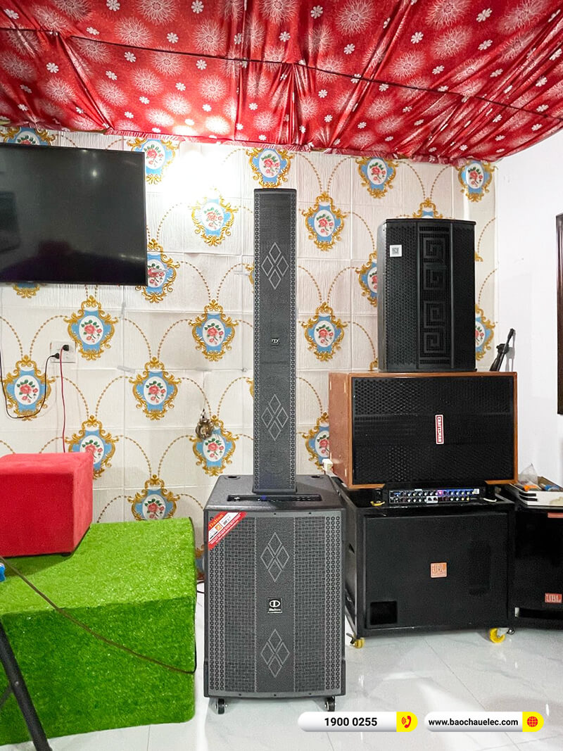 Bàn giao Bộ loa điện Karaoke Dalton LA8-S118/LA8-F605 23tr cho khách hàng ở Cần Thơ