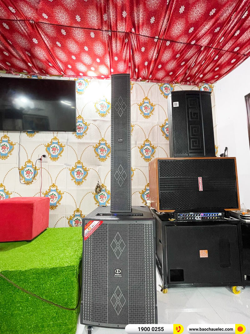 Bàn giao Bộ loa điện Karaoke Dalton LA8-S118/LA8-F605 23tr cho khách hàng ở Cần Thơ