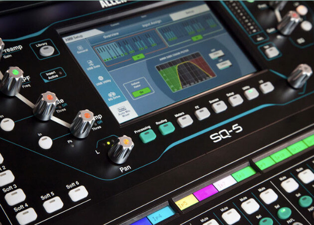 B&agrave;n Mixer Allen & Heath SQ7