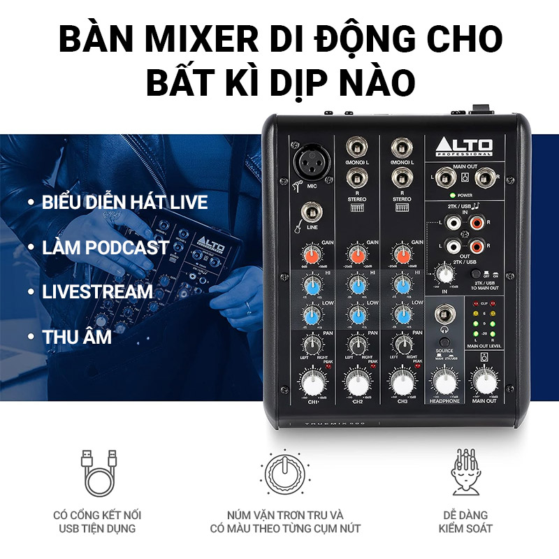 Mixer Alto TrueMix 500