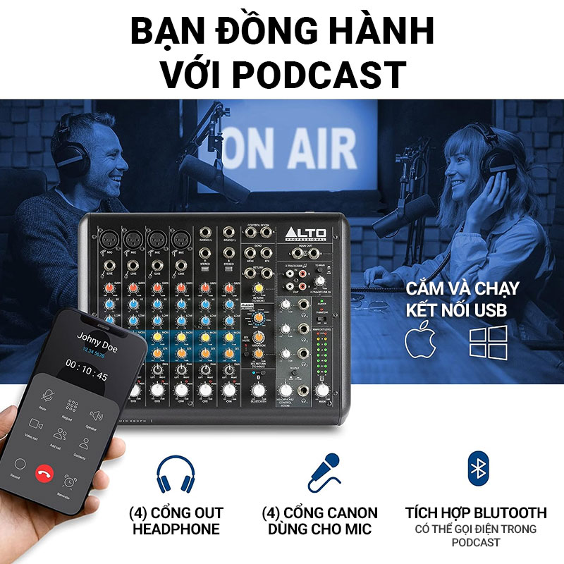 Bàn Mixer Alto TrueMix 800FX