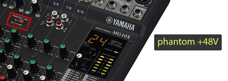 Bàn Mixer Yamaha MG10X
