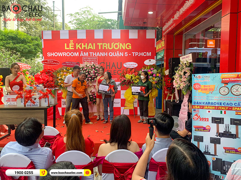 Bảo Ch&acirc;u Elec Quận 5&nbsp;&ndash; kh&ocirc;ng kh&iacute; tưng bừng rộn r&agrave;ng trong ng&agrave;y khai trương showroom mới&nbsp;