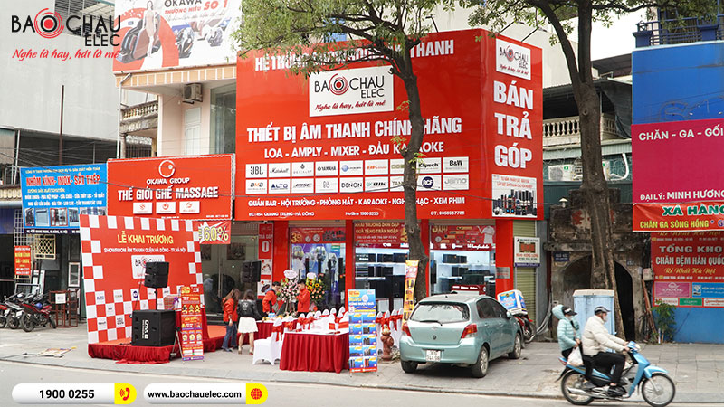 Khai trương showroom Bảo Ch&acirc;u Elec H&agrave; Đ&ocirc;ng