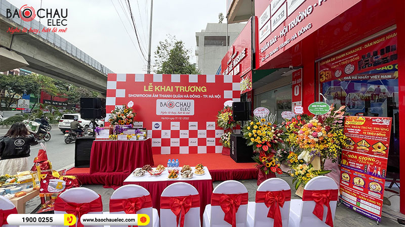 Khai trương showroom Bảo Ch&acirc;u Elec H&agrave; Đ&ocirc;ng