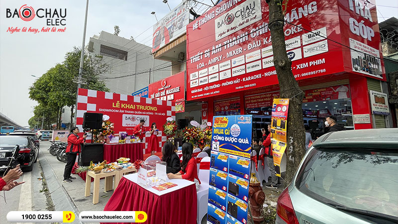 Khai trương showroom Bảo Ch&acirc;u Elec H&agrave; Đ&ocirc;ng