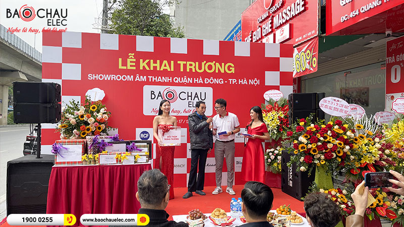 Khai trương showroom Bảo Ch&acirc;u Elec H&agrave; Đ&ocirc;ng