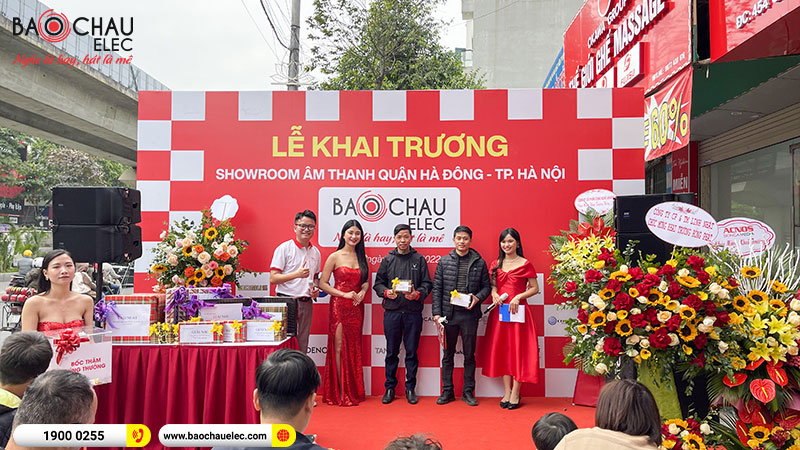 Khai trương showroom Bảo Ch&acirc;u Elec H&agrave; Đ&ocirc;ng