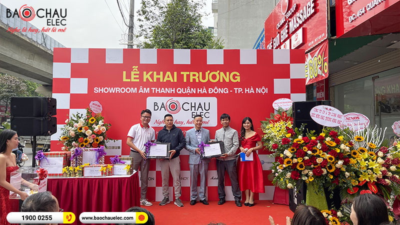 Khai trương showroom Bảo Ch&acirc;u Elec H&agrave; Đ&ocirc;ng