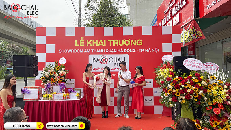 Khai trương showroom Bảo Ch&acirc;u Elec H&agrave; Đ&ocirc;ng