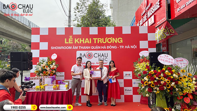 Khai trương showroom Bảo Ch&acirc;u Elec H&agrave; Đ&ocirc;ng