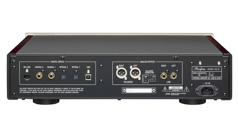 Bộ giải m&atilde; DAC Accuphase DC-37
