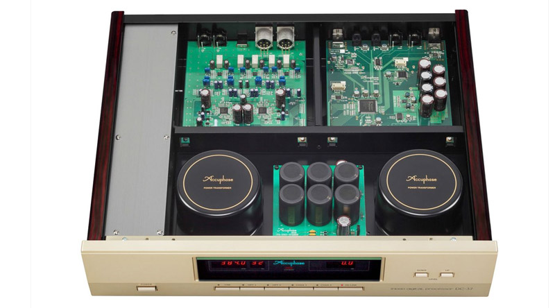 Bộ giải mã DAC Accuphase DC-37 cho khả năng xử lý hiệu quả