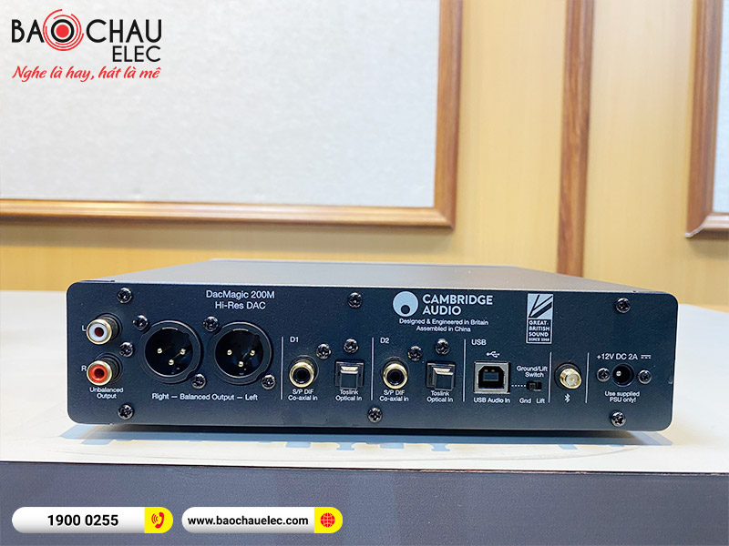 Bộ giải m&atilde; DAC Cambridge Audio DacMagic 200M