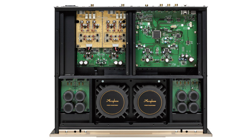 Bộ xử l&yacute; t&iacute;n hiệu Accuphase DC-950 với hệ thống linh kiện cao cấp