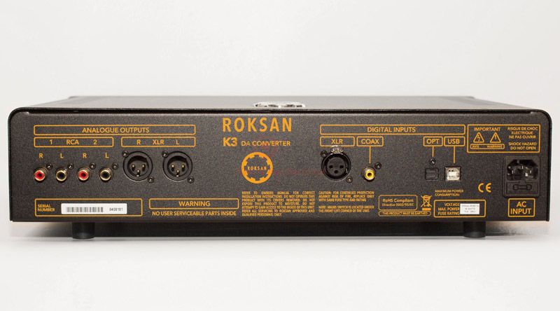 Bộ giải m&atilde; DAC Roksan K3 DAC