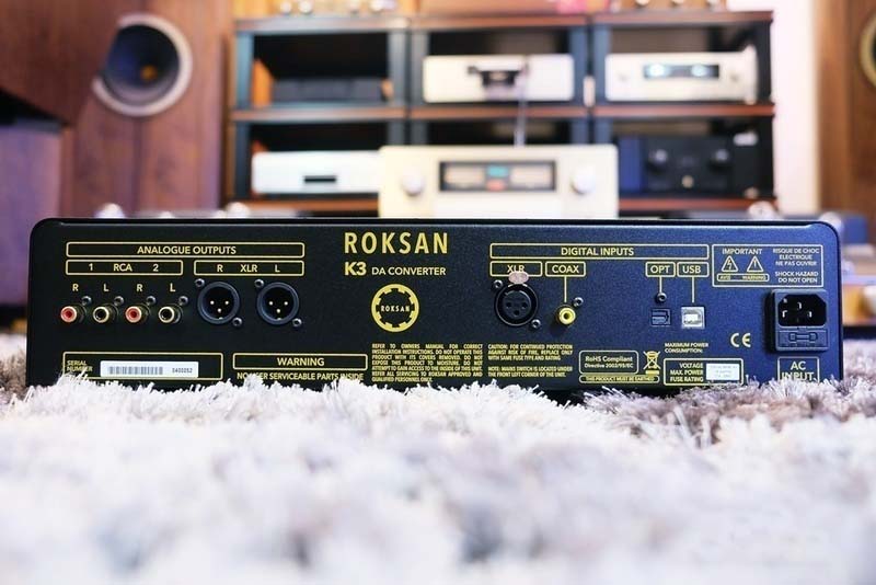 Bộ giải m&atilde; DAC Roksan K3 DAC