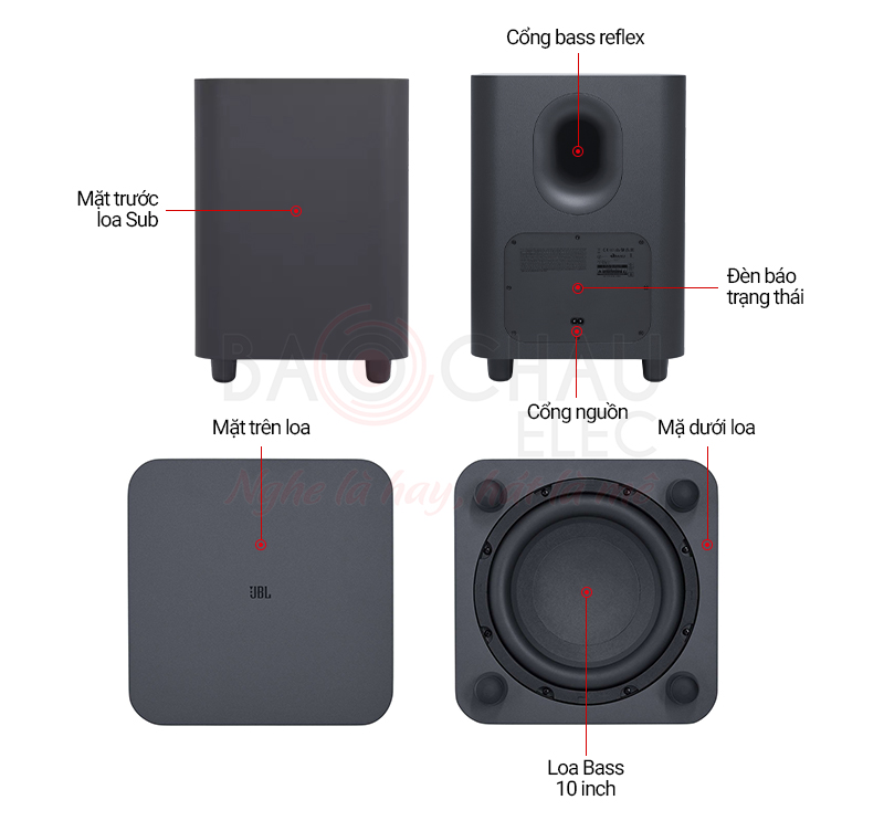 Bộ loa soundbar JBL Bar 1300