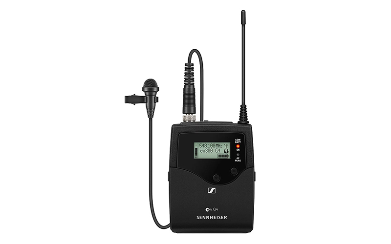 Bộ thu v&agrave; ph&aacute;t k&egrave;m micro Sennheiser EW 300 G4-ME2-RC